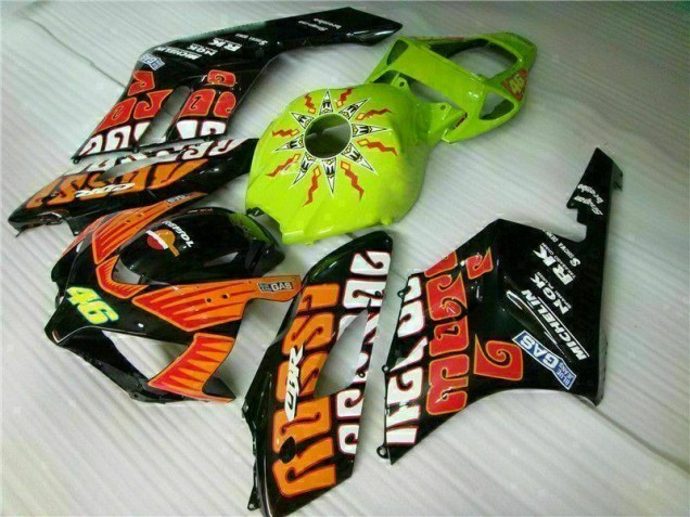 Orange Vert Carénage Honda CBR 1000 RR 2004-2005