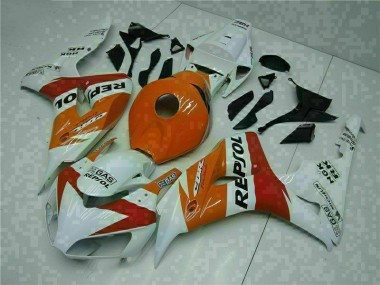 Orange Blanc Repsol Carénage Honda CBR 1000 RR 2004-2005 Abordables