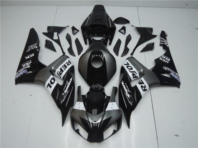 Gris Noir Repsol Carénages Honda CBR 1000 RR 2004-2005 Gris Noir Repsol Carénages Honda CBR 1000 RR 2004-2005