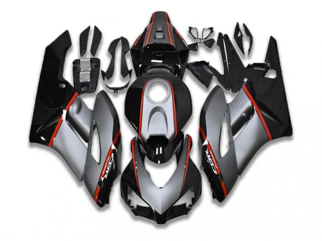 Noir Gris Rouge Carénage Honda CBR 1000 RR 2004-2005 Noir Gris Rouge Carénage Honda CBR 1000 RR 2004-2005