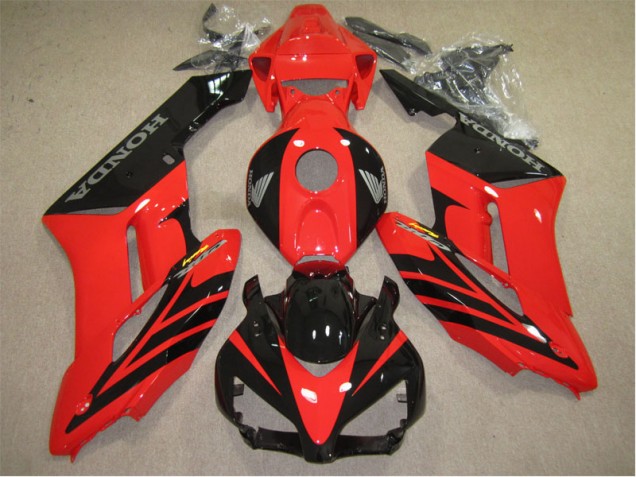 Rouge Noir Fireblade Carénage Honda CBR 1000 RR 2004-2005