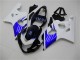 Blanc Bleu Carénage Suzuki GSXR 600 / 750 K4 2004-2005 Blanc Bleu Carénage Suzuki GSXR 600 / 750 K4 2004-2005