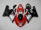 Rouge Noir Carénage Suzuki GSXR 600 / 750 K4 2004-2005 Rouge Noir Carénage Suzuki GSXR 600 / 750 K4 2004-2005