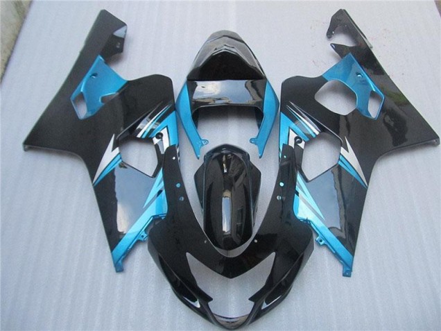 Bleu Noir Carrosserie Suzuki GSXR 600 / 750 K4 2004-2005 Bleu Noir Carrosserie Suzuki GSXR 600 / 750 K4 2004-2005