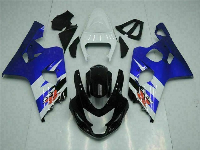 Bleu Noir Kit Carénages Complet Suzuki GSXR 600 / 750 K4 2004-2005 Bleu Noir Kit Carénages Complet Suzuki GSXR 600 / 750 K4 2004-2005