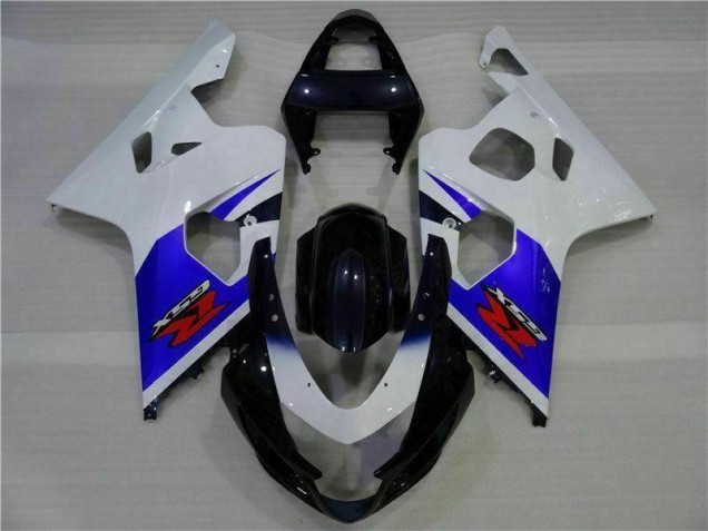 Bleu Blanc Carrosserie Suzuki GSXR 600 / 750 K4 2004-2005 Bleu Blanc Carrosserie Suzuki GSXR 600 / 750 K4 2004-2005