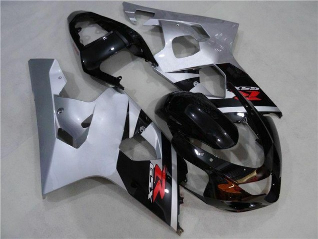 Noir Argent Carénage Suzuki GSXR 600 / 750 K4 2004-2005 Noir Argent Carénage Suzuki GSXR 600 / 750 K4 2004-2005