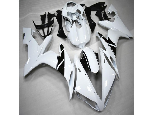 Blanc Noir Carénage Yamaha R1 2004-2006 Blanc Noir Carénage Yamaha R1 2004-2006