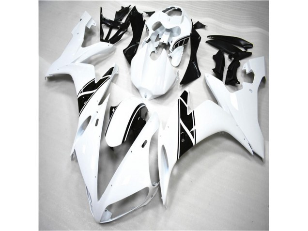 Blanc Noir Carénage Yamaha R1 2004-2006 Blanc Noir Carénage Yamaha R1 2004-2006
