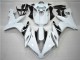 Blanc Noir Carénage Yamaha R1 2004-2006 Blanc Noir Carénage Yamaha R1 2004-2006