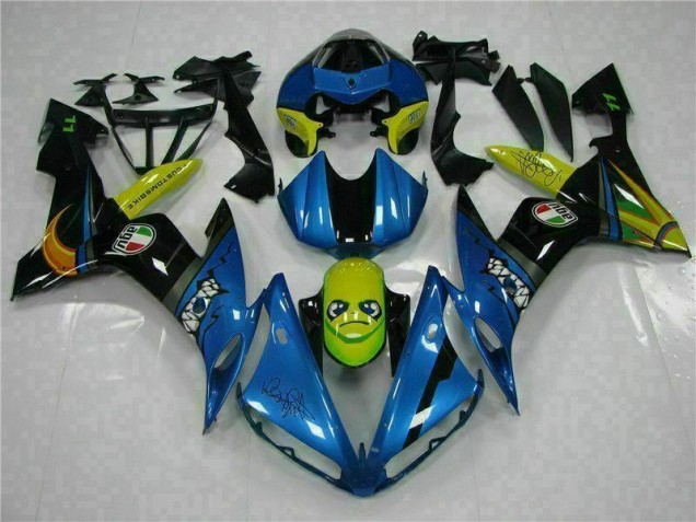 Bleu Carrosserie Yamaha R1 2004-2006 Bleu Carrosserie Yamaha R1 2004-2006