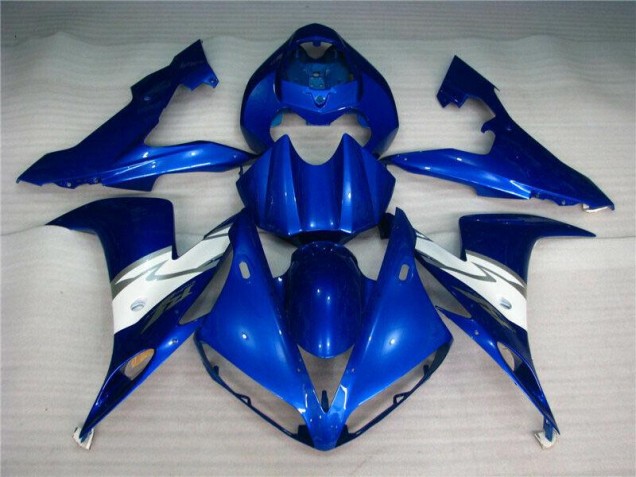Bleu Blanc Carénages Yamaha R1 2004-2006 Bleu Blanc Carénages Yamaha R1 2004-2006