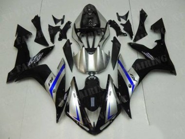 Bleu Noir Argent Carénage Yamaha R1 2004-2006 Abordables
