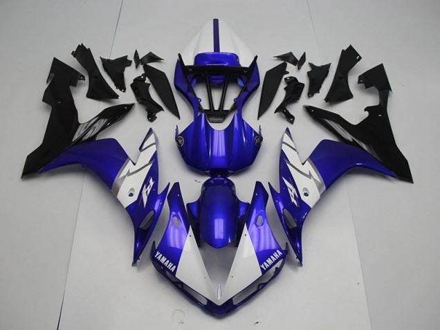 Bleu Noir Kit Carénages Complet Yamaha R1 2004-2006 Bleu Noir Kit Carénages Complet Yamaha R1 2004-2006