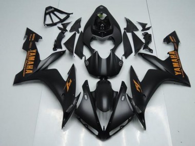 Rouge Noir Mat Orange Carénage Yamaha R1 2004-2006 Abordables