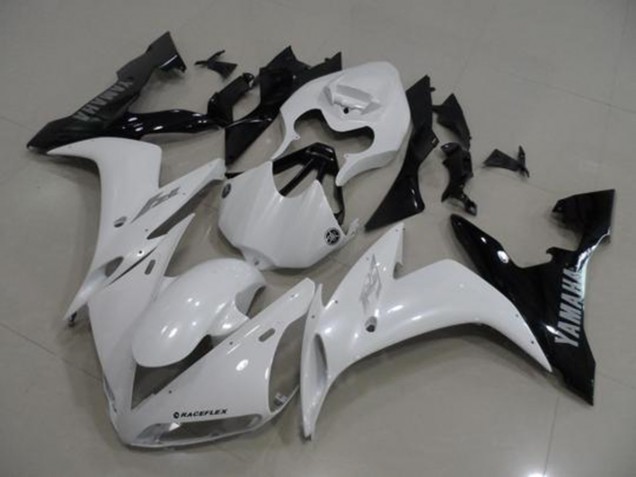 Blanc Noir Carénages Yamaha R1 2004-2006 Blanc Noir Carénages Yamaha R1 2004-2006