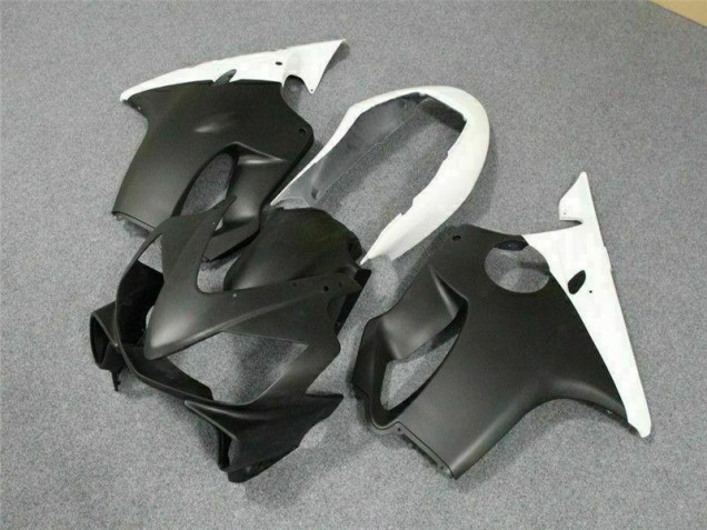 Blanc Noir Carénage Honda CBR 600 F4i 2004-2007