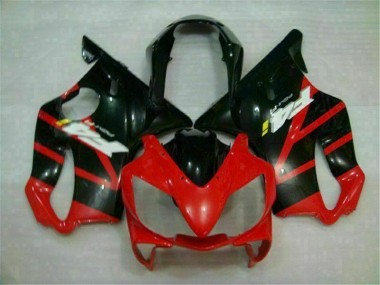 Rouge Noir Kit Carénages Complet Honda CBR 600 F4i 2004-2007 Abordables
