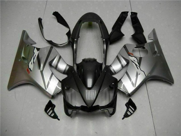Argent Noir Carénage Honda CBR 600 F4i 2004-2007 Argent Noir Carénage Honda CBR 600 F4i 2004-2007