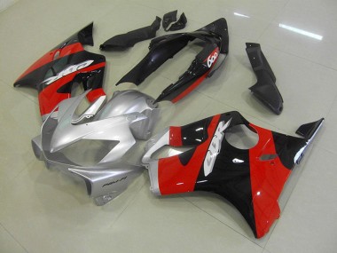 Noir Rouge Argent Carénages Honda CBR 600 F4i 2004-2007 Abordables