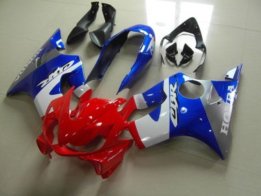 Bleu Rouge Blanc Carénage Honda CBR 600 F4i 2004-2007 Abordables