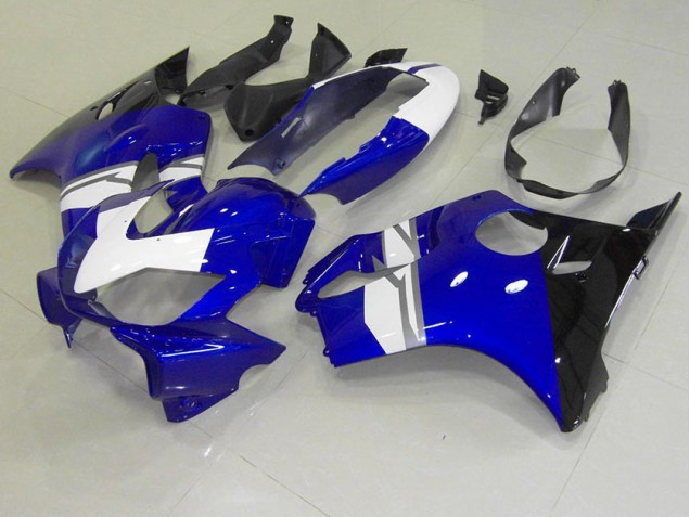 Blanc Bleu Noir Carénage Honda CBR 600 F4i 2004-2007