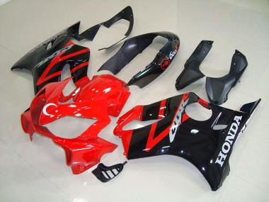 Noir Rouge Carénages Honda CBR 600 F4i 2004-2007 Abordables