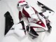 Rouge Blanc Noir Carénages Honda CBR 600 RR 2005-2006 Rouge Blanc Noir Carénages Honda CBR 600 RR 2005-2006