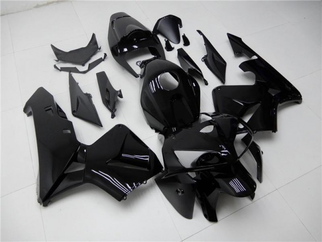 Noir Brillant Carénages Honda CBR 600 RR 2005-2006 Noir Brillant Carénages Honda CBR 600 RR 2005-2006