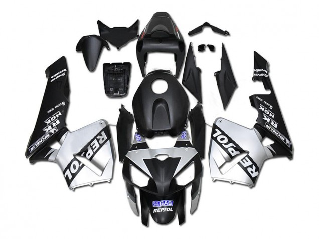 Argent Repsol Noir Carénage Honda CBR 600 RR 2005-2006