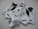 Brillant Blanc Carénage Honda CBR 600 RR 2005-2006 Brillant Blanc Carénage Honda CBR 600 RR 2005-2006