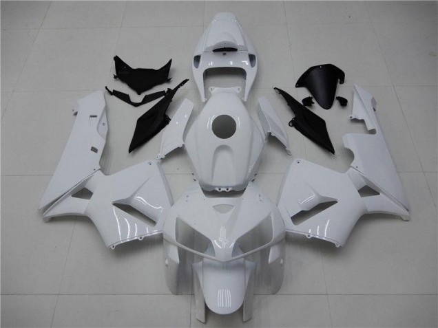 Brillant Blanc Carénage Honda CBR 600 RR 2005-2006 Brillant Blanc Carénage Honda CBR 600 RR 2005-2006