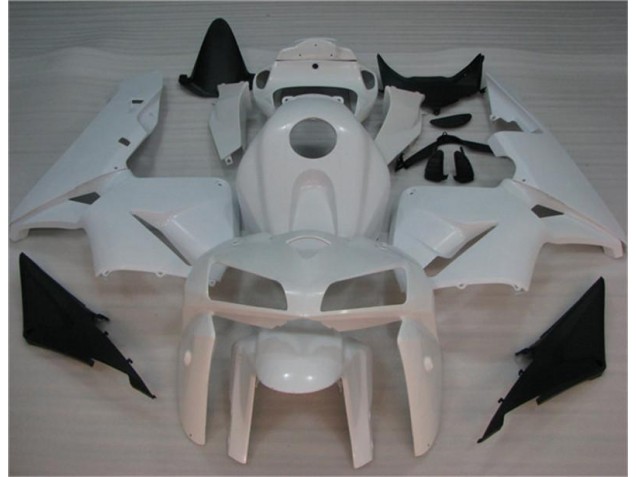 Blanc Kit Carénages Complet Honda CBR 600 RR 2005-2006 Blanc Kit Carénages Complet Honda CBR 600 RR 2005-2006