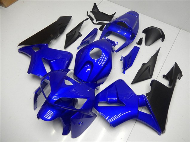 Bleu Noir Carénage Honda CBR 600 RR 2005-2006 Bleu Noir Carénage Honda CBR 600 RR 2005-2006