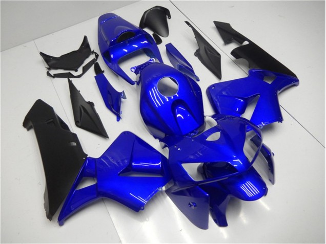 Bleu Noir Carénage Honda CBR 600 RR 2005-2006 Bleu Noir Carénage Honda CBR 600 RR 2005-2006