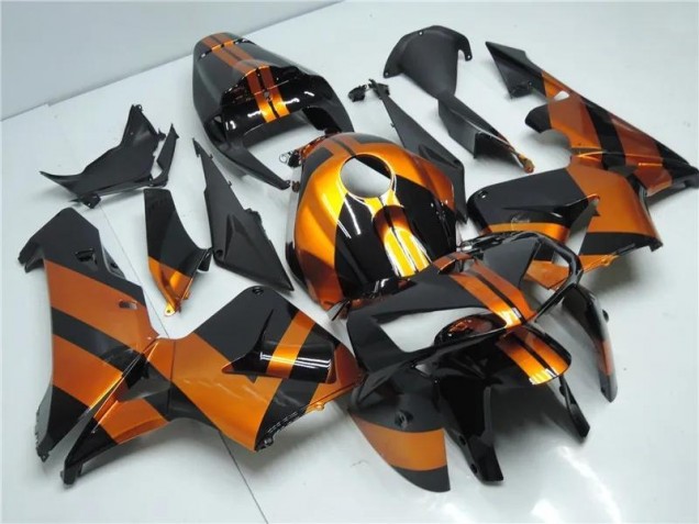 Orange Noir Kit Carénages Honda CBR 600 RR 2005-2006 Orange Noir Kit Carénages Honda CBR 600 RR 2005-2006