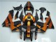 Orange Noir Kit Carénages Honda CBR 600 RR 2005-2006 Orange Noir Kit Carénages Honda CBR 600 RR 2005-2006