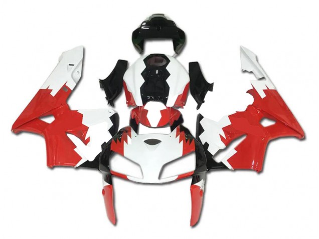Rouge Blanc Noir Carrosserie Honda CBR 600 RR 2005-2006 Rouge Blanc Noir Carrosserie Honda CBR 600 RR 2005-2006