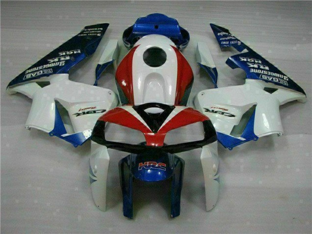 Blanc Bleu Carénage Honda CBR 600 RR 2005-2006