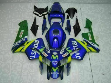 Bleu Carénage Honda CBR 600 RR 2005-2006 Abordables
