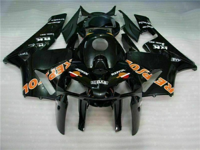 Noir Repsol Carénage Honda CBR 600 RR 2005-2006 Noir Repsol Carénage Honda CBR 600 RR 2005-2006