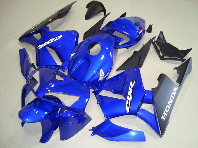 Bleu Kit Carénages Complet Honda CBR 600 RR 2005-2006