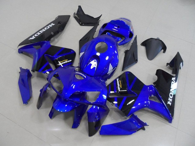 Bleu Noir Carénages Honda CBR 600 RR 2005-2006 Bleu Noir Carénages Honda CBR 600 RR 2005-2006