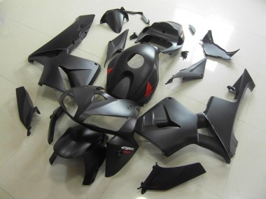 Noir Rouge Kit Carénages Complet Honda CBR 600 RR 2005-2006 Abordables