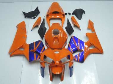 Orange Bleu Carénage Honda CBR 600 RR 2005-2006 Abordables