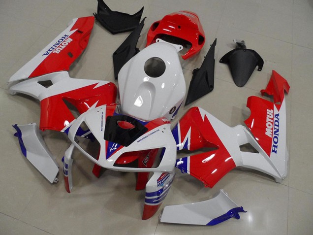 Rouge Blanc Carénages Honda CBR 600 RR 2005-2006 Rouge Blanc Carénages Honda CBR 600 RR 2005-2006