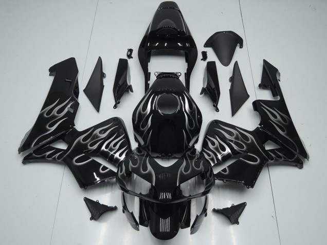 Argent Flamme Carénage Honda CBR 600 RR 2005-2006