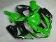 Vert Blanc Noir Carénage Kawasaki ZX6R 2005-2006 Vert Blanc Noir Carénage Kawasaki ZX6R 2005-2006