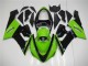 Vert Noir Carénages Kawasaki ZX6R 2005-2006 Vert Noir Carénages Kawasaki ZX6R 2005-2006