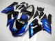 Bleu Noir Carénage Kawasaki ZX6R 2005-2006 Bleu Noir Carénage Kawasaki ZX6R 2005-2006